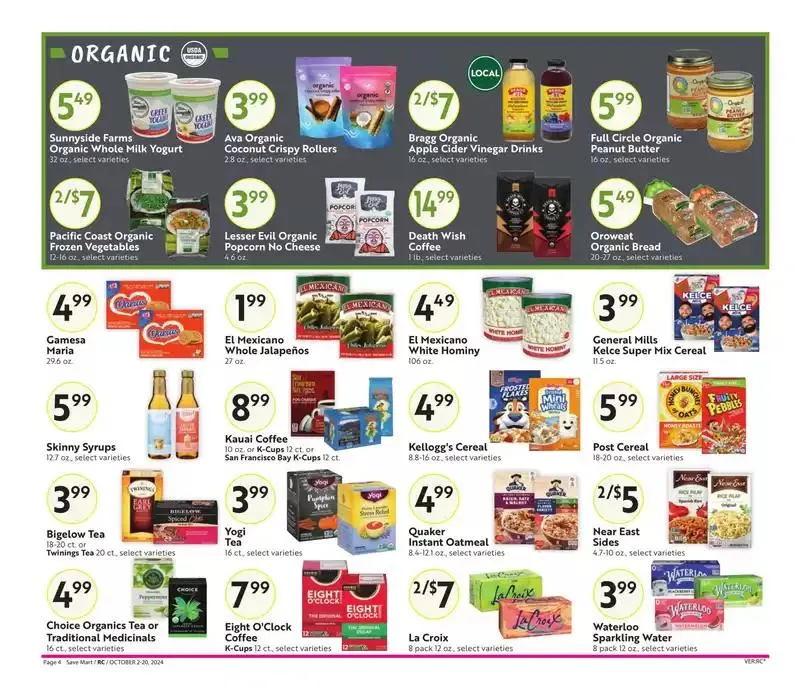 Weekly ad Current bargains and offers from October 2 to October 29 2024 - Page 4