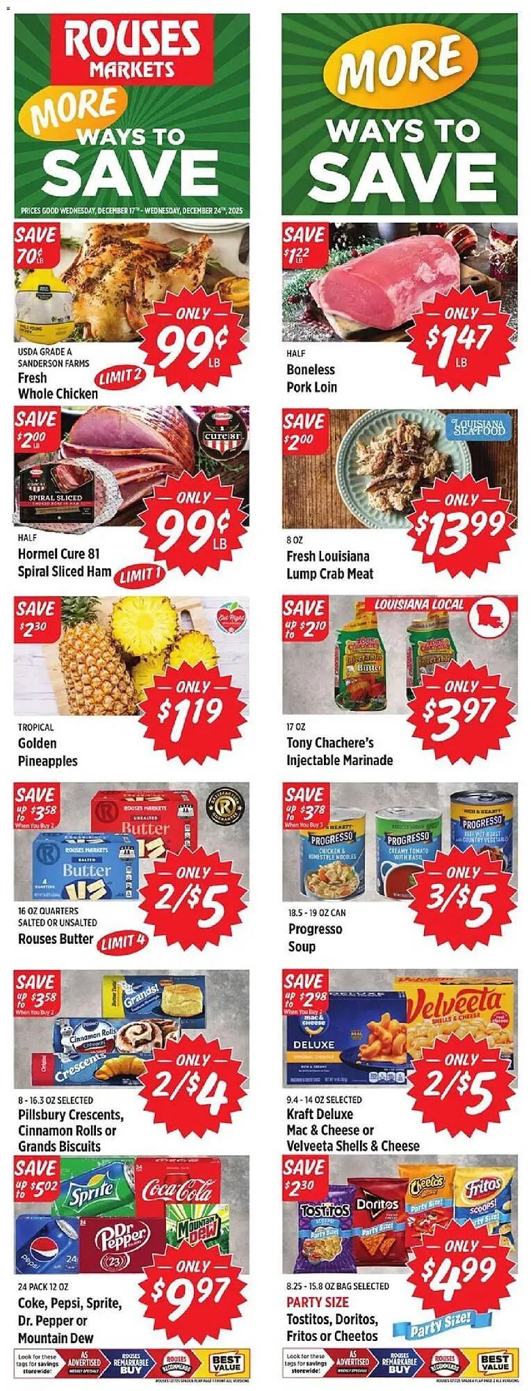 Weekly ad Rouses weekly ad from December 17 to December 24 2025 - Page 1