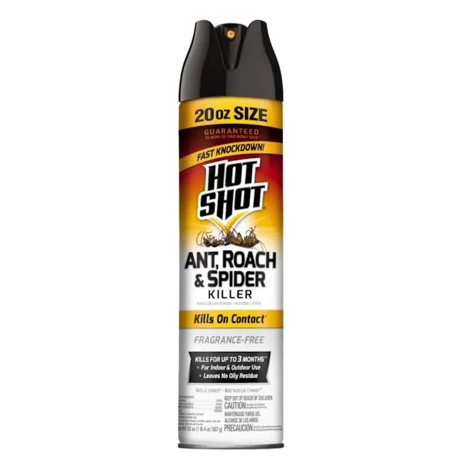 Hot Shot Ant, Roach Spider Killer 20 -fl oz Aerosol Insect killer