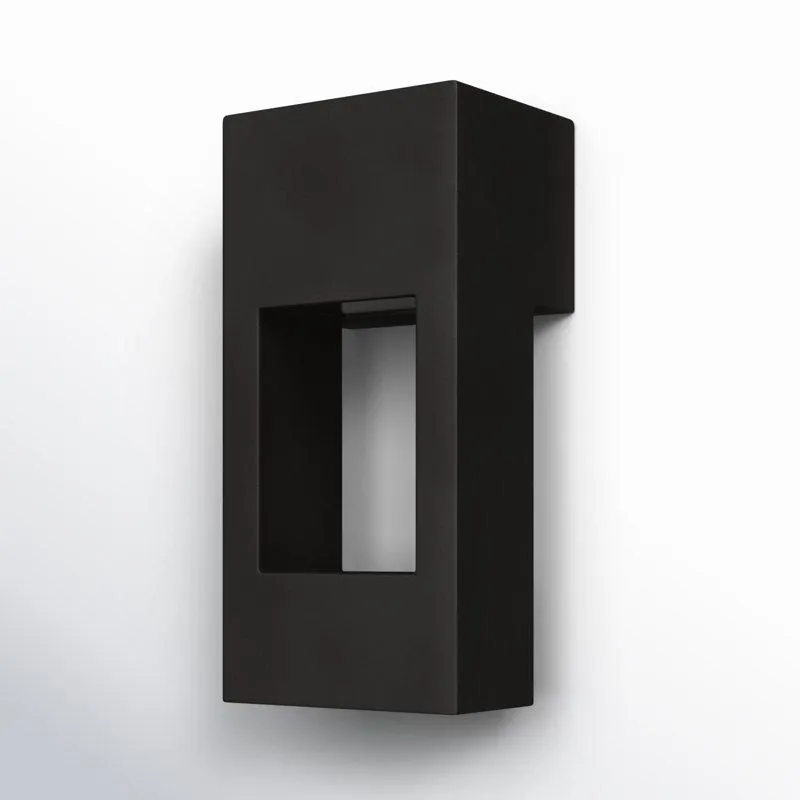 Blandburg Rectangle Outdoor Aluminum LED Wall Light