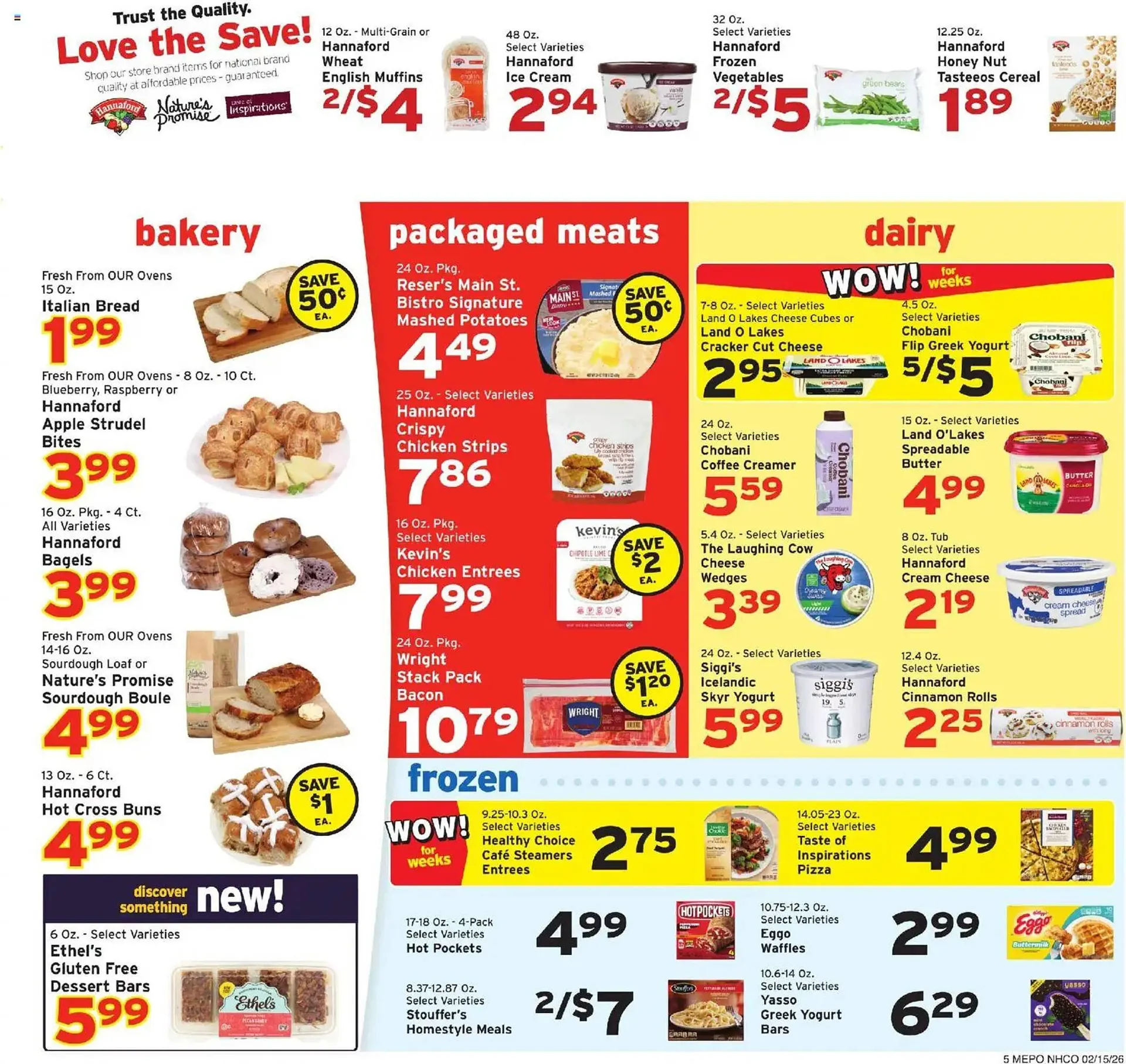 Weekly ad Hannaford flyer from February 15 to February 22 2026 - Page 5