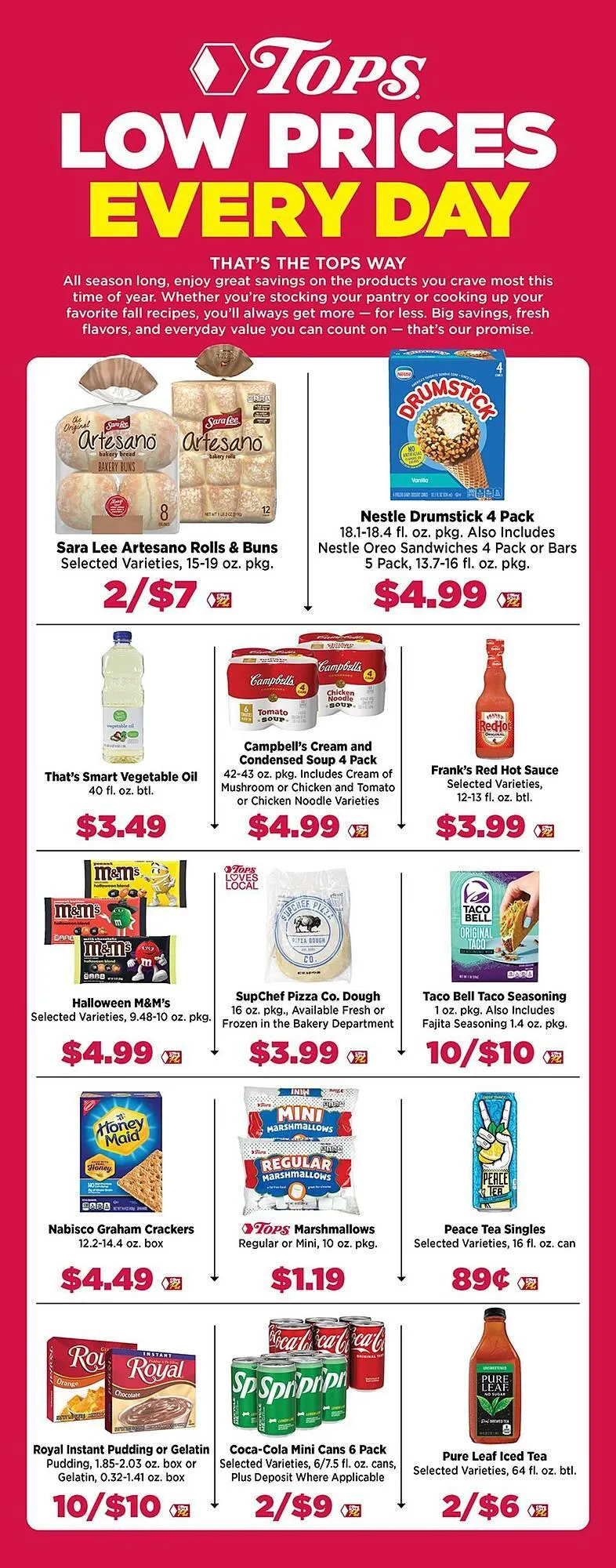 Weekly ad Tops weekly ad from September 7 to September 13 2025 - Page 1