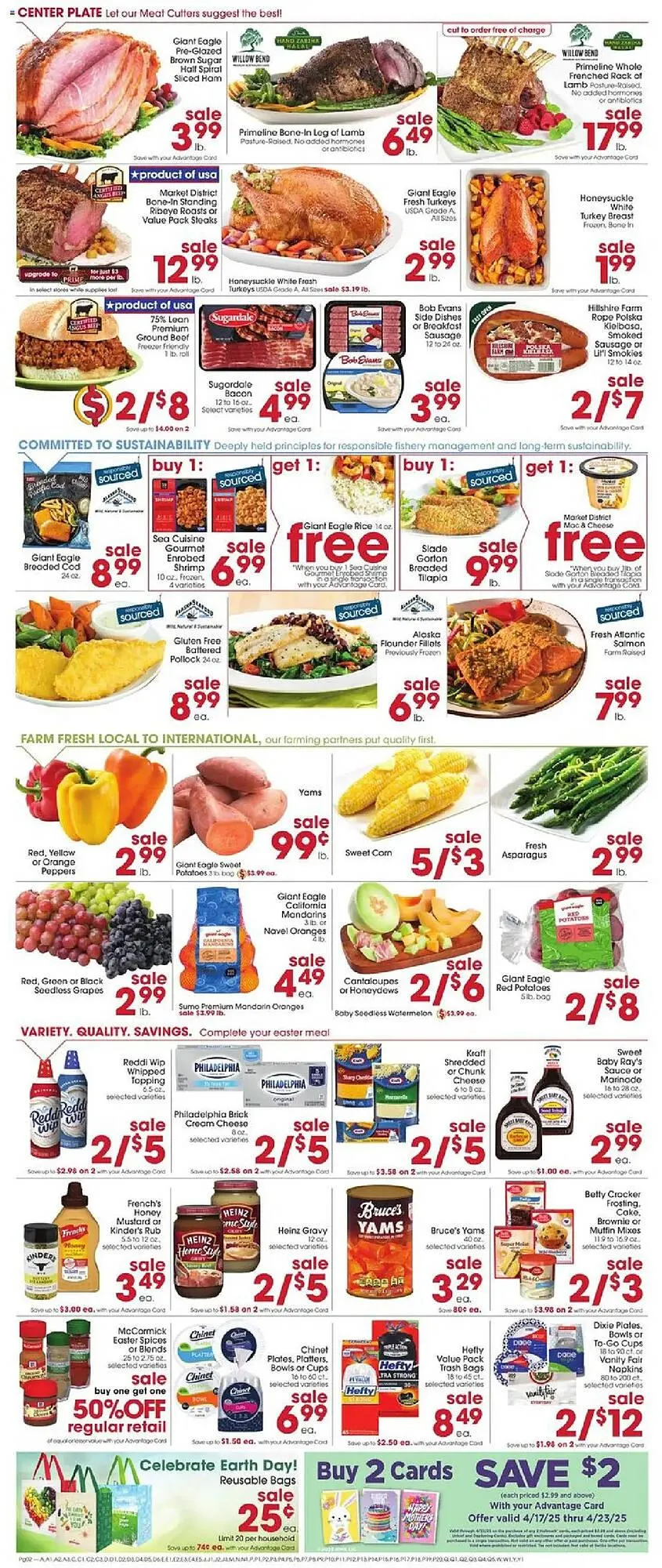 Catálogo de Giant Eagle Weekly Ad 17 de abril al 23 de abril 2025 - Página 2