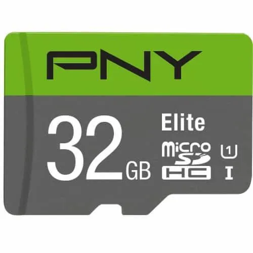 PNY® 32GB Elite Class 10 U1 MicroSD Flash Card