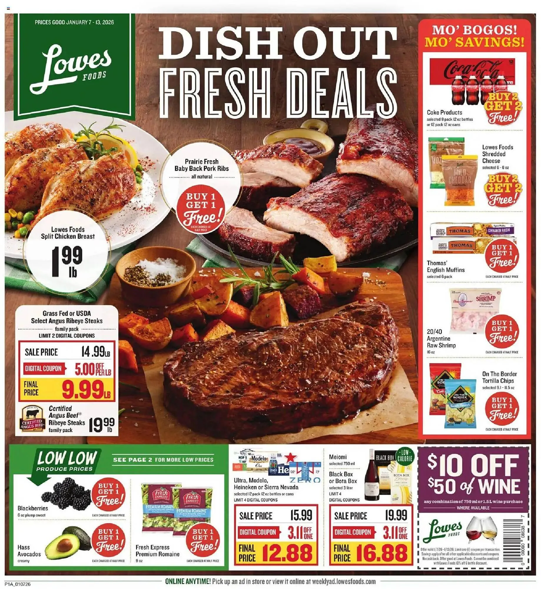 Lowes Foods weekly ad - 1