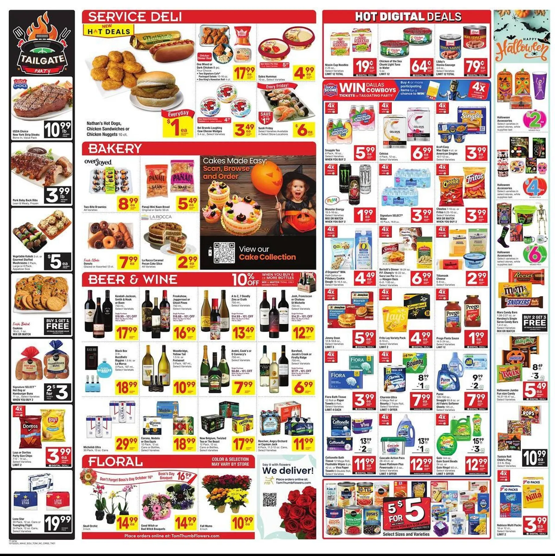 Weekly ad Tom Thumb weekly ad from October 15 to October 21 2025 - Page 4