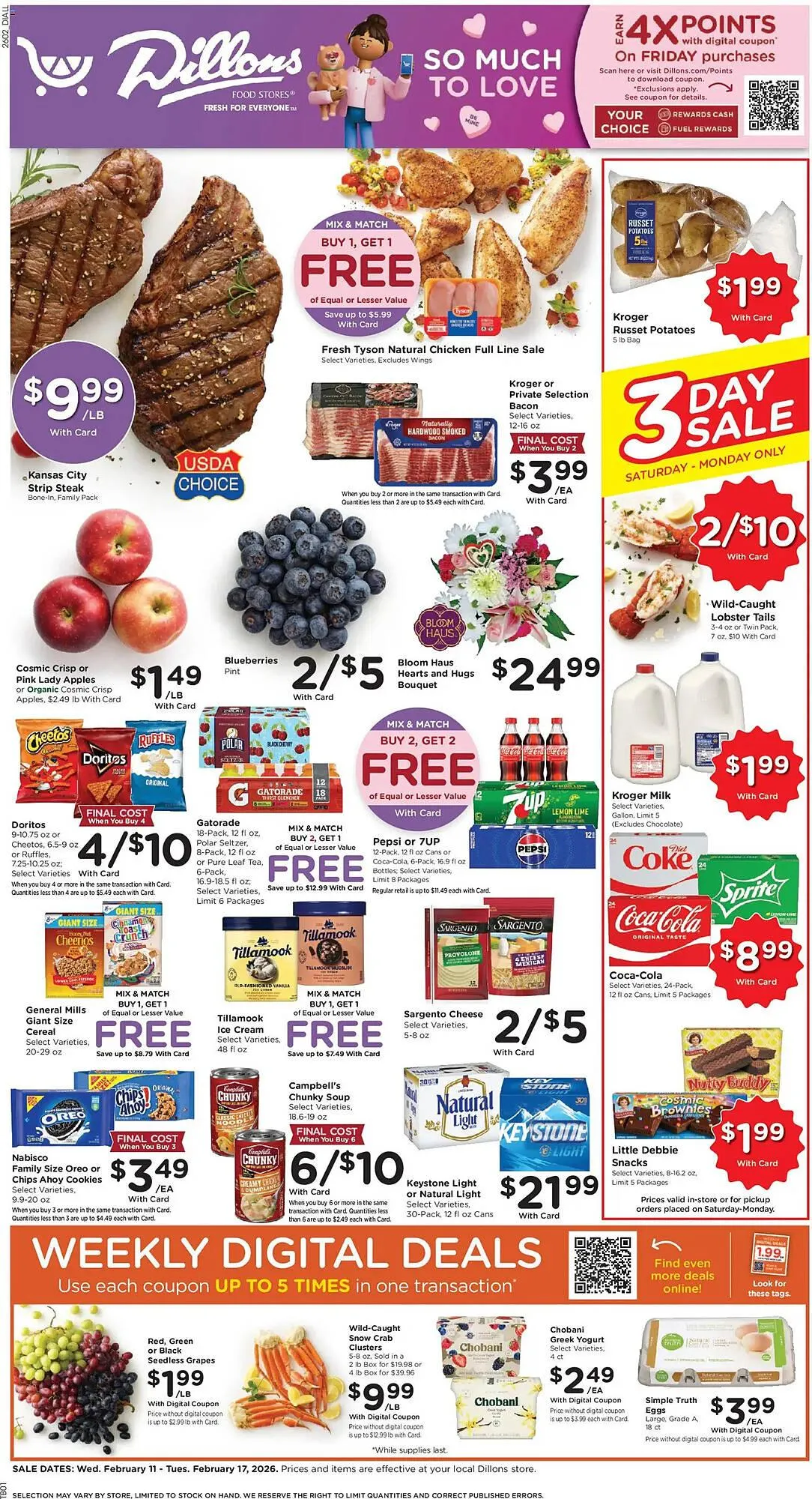 Dillons weekly ad - 1