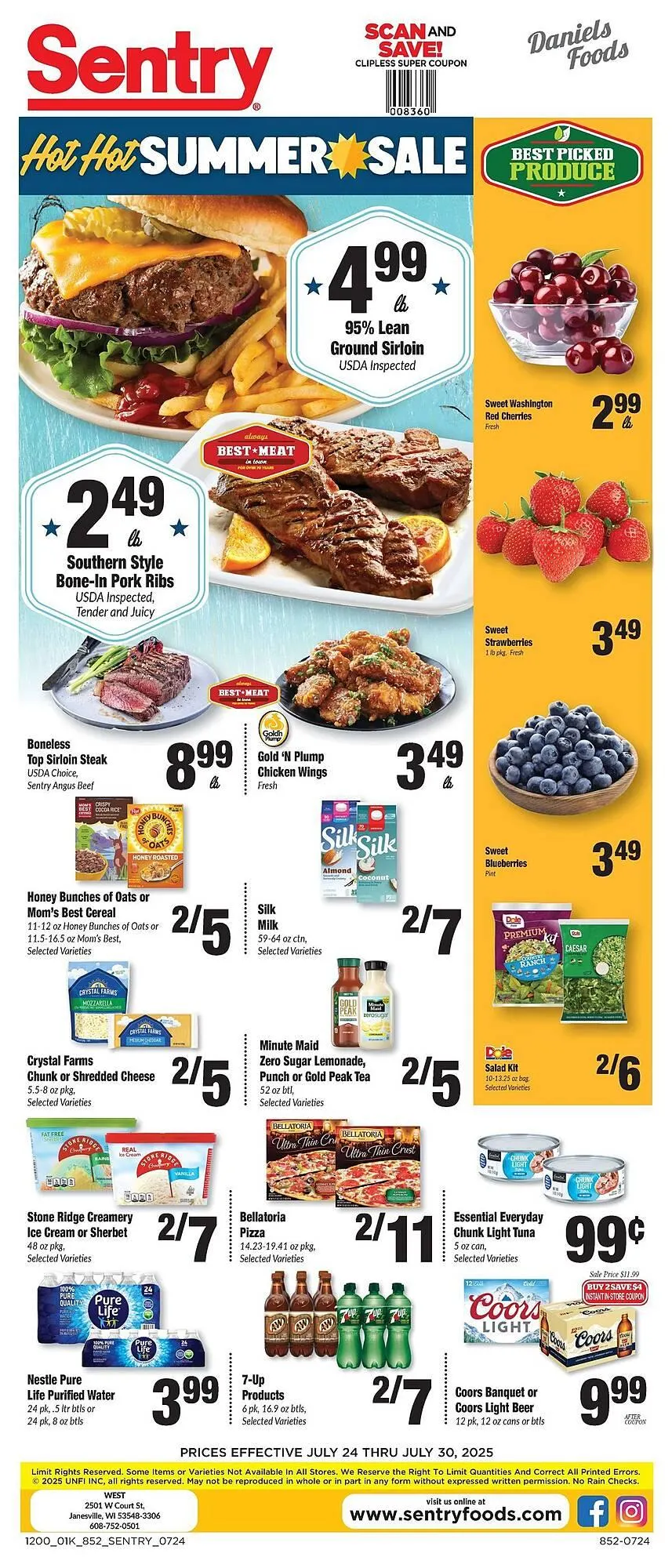 Sentry Weekly Ad - 1