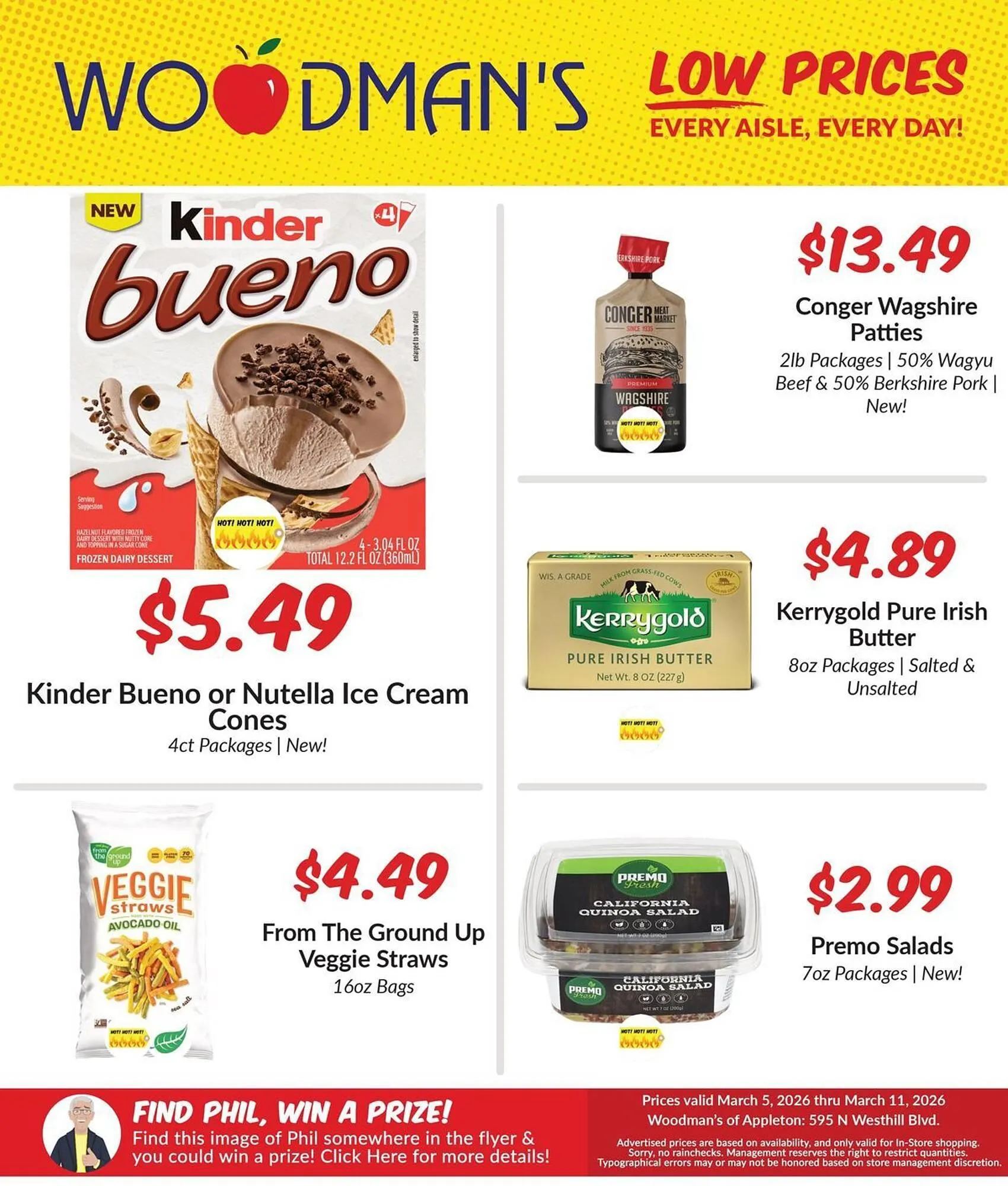 Weekly ad Woodman's weekly ad from March 5 to March 11 2026 - Page 1
