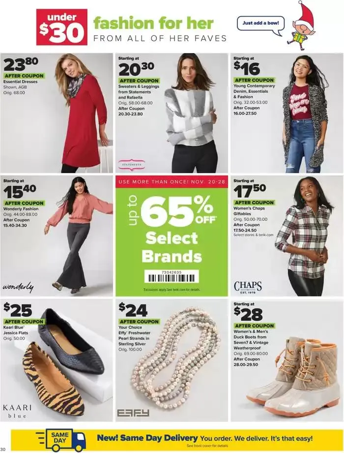 Weekly ad Great discounts on selected products from November 20 to November 28 2025 - Page 30