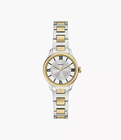 Gilmore Three-Hand Two-Tone Stainless Steel Watch