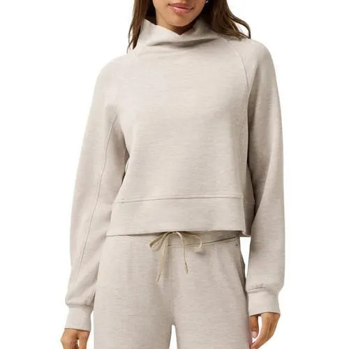 Women's TravisMathew Skyloft Soft Mock Neck Sweatshirt