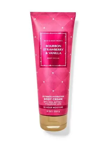 Bourbon Strawberry & Vanilla Ultimate Hydration Body Cream