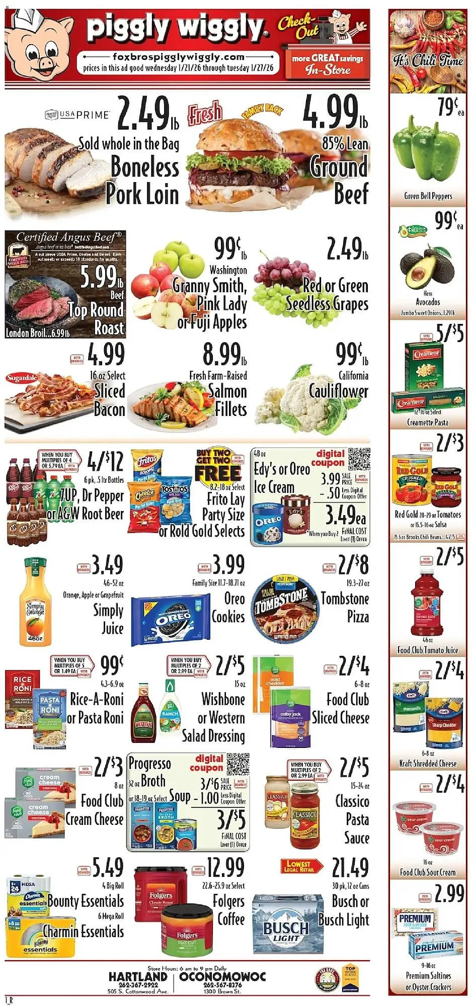 Weekly ad Piggly Wiggly weekly ad from January 21 to January 27 2026 - Page 1