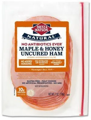 Dietz & Watson Natural Maple & Honey Uncured Ham