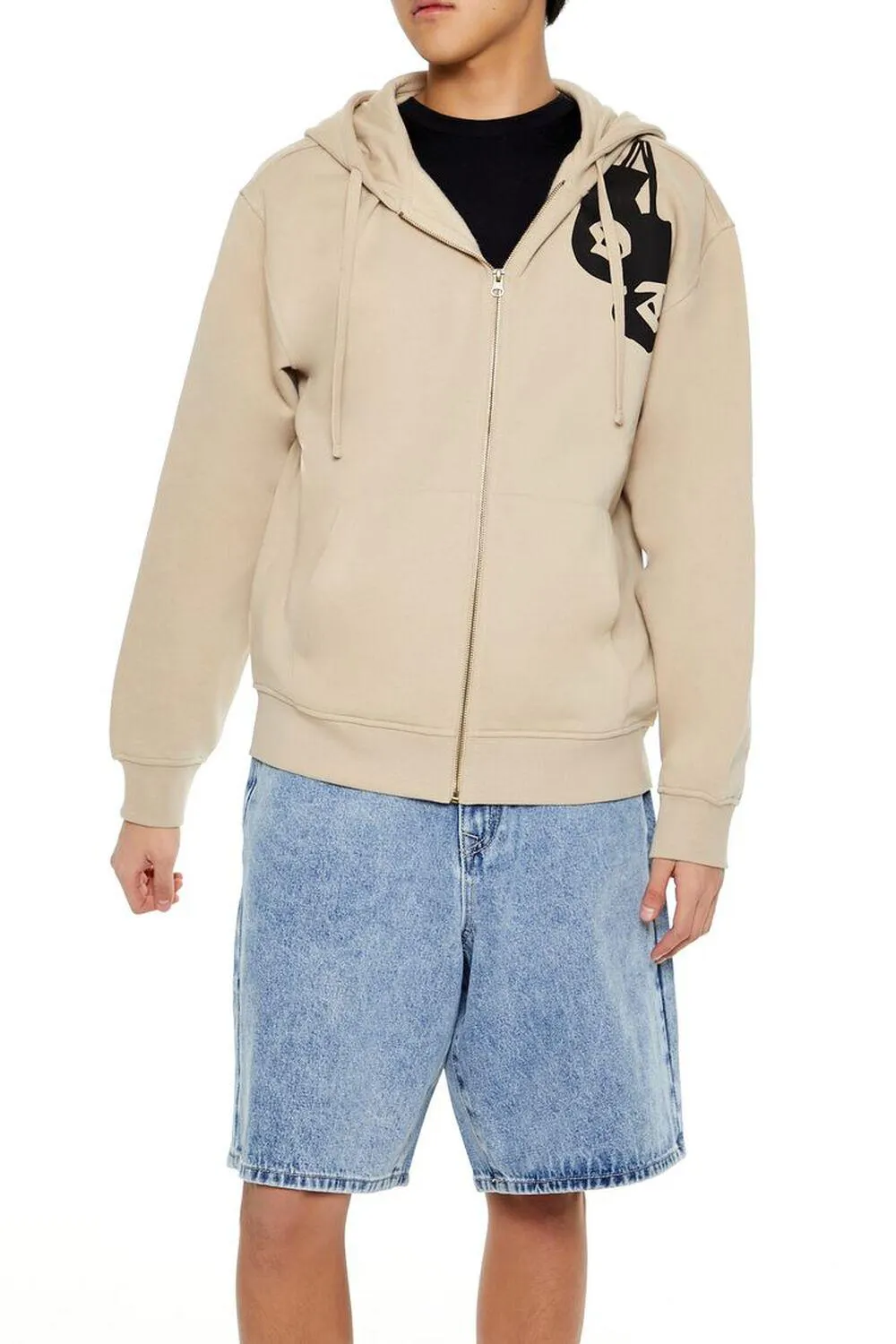 Old Times Boxer Zip-Up Hoodie