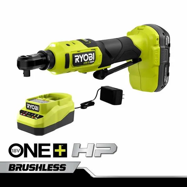 18V ONE+™ HP COMPACT BRUSHLESS 3/8" High Speed Ratchet KIT