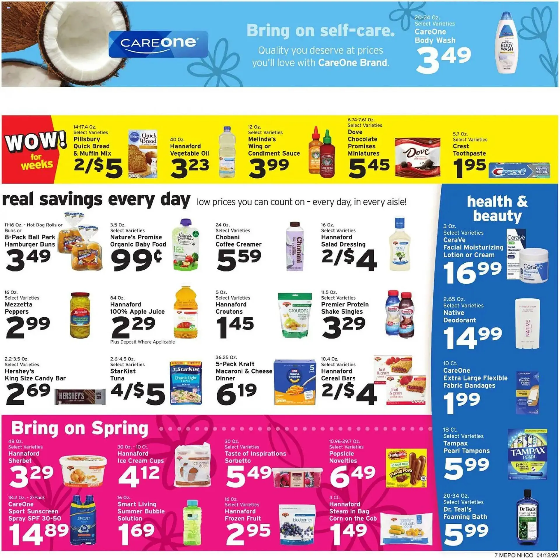 Weekly ad Hannaford flyer from April 12 to April 19 2026 - Page 7