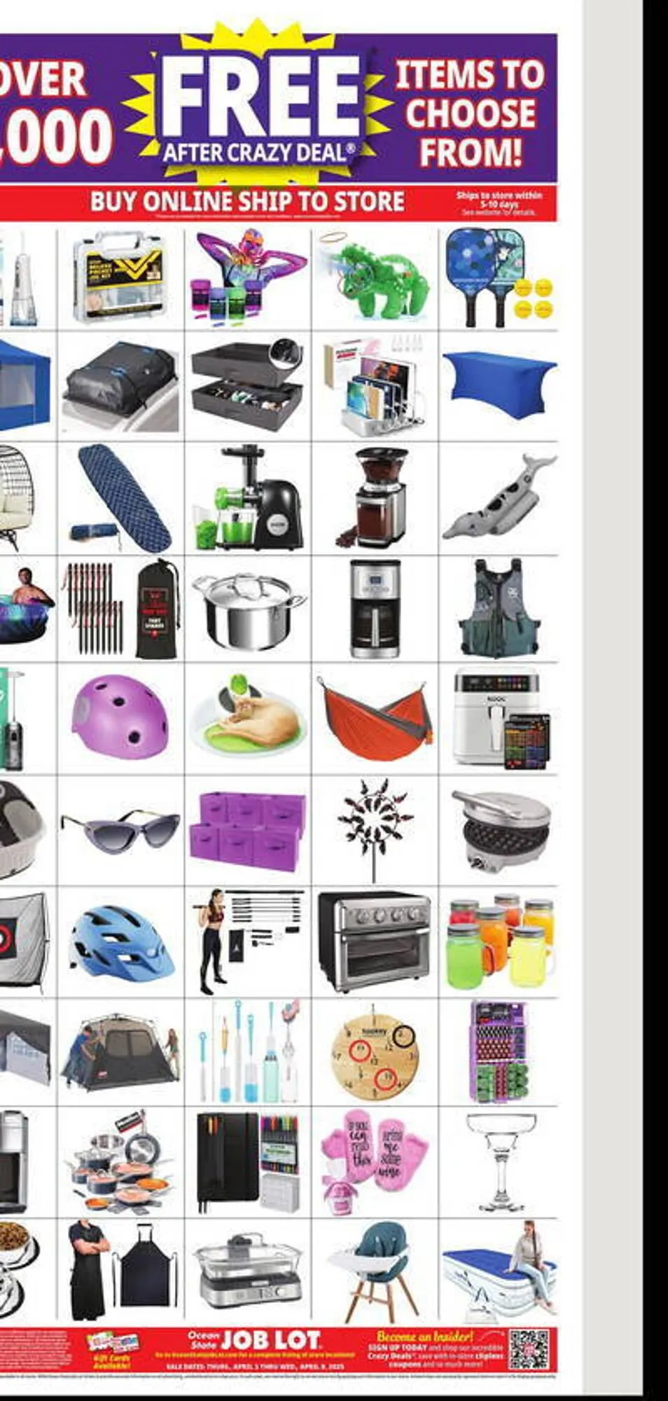 Weekly ad Ocean State Job Lot Weekly Ad from April 3 to April 9 2025 - Page 31