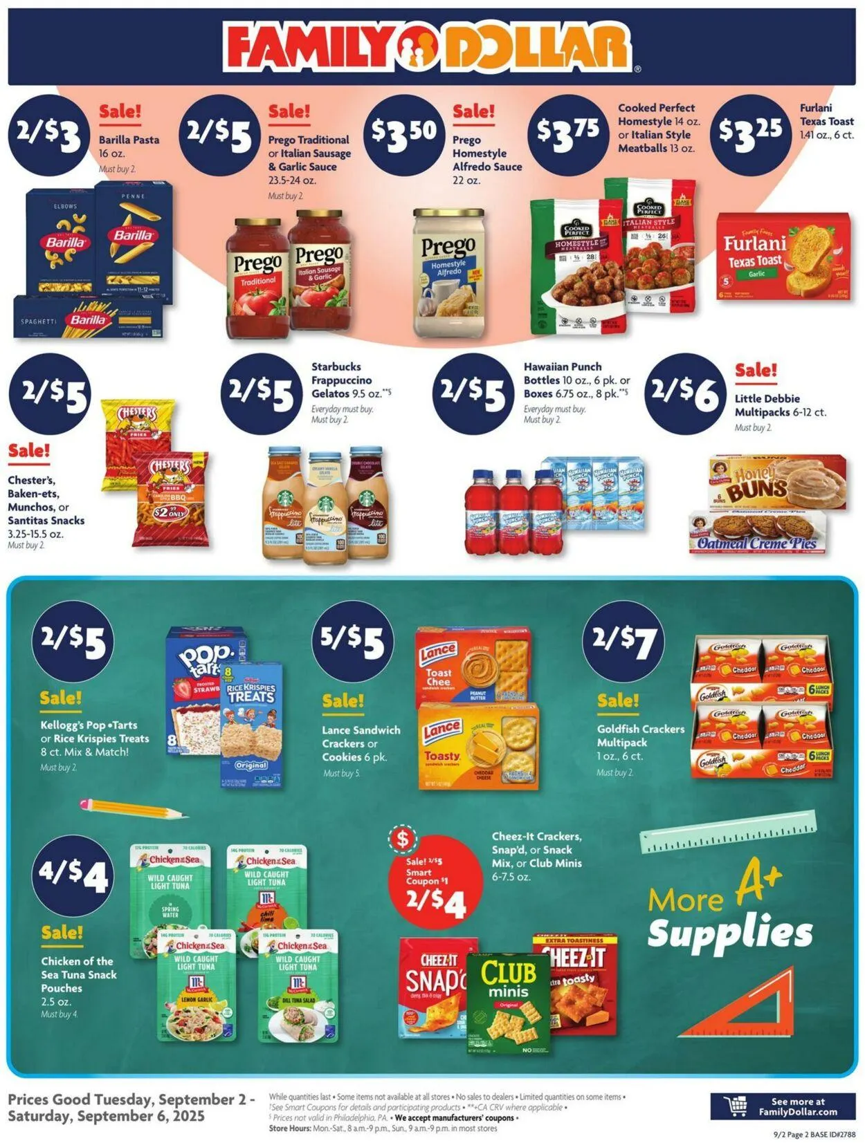 Weekly ad Family Dollar Current weekly ad from September 2 to September 6 2025 - Page 2