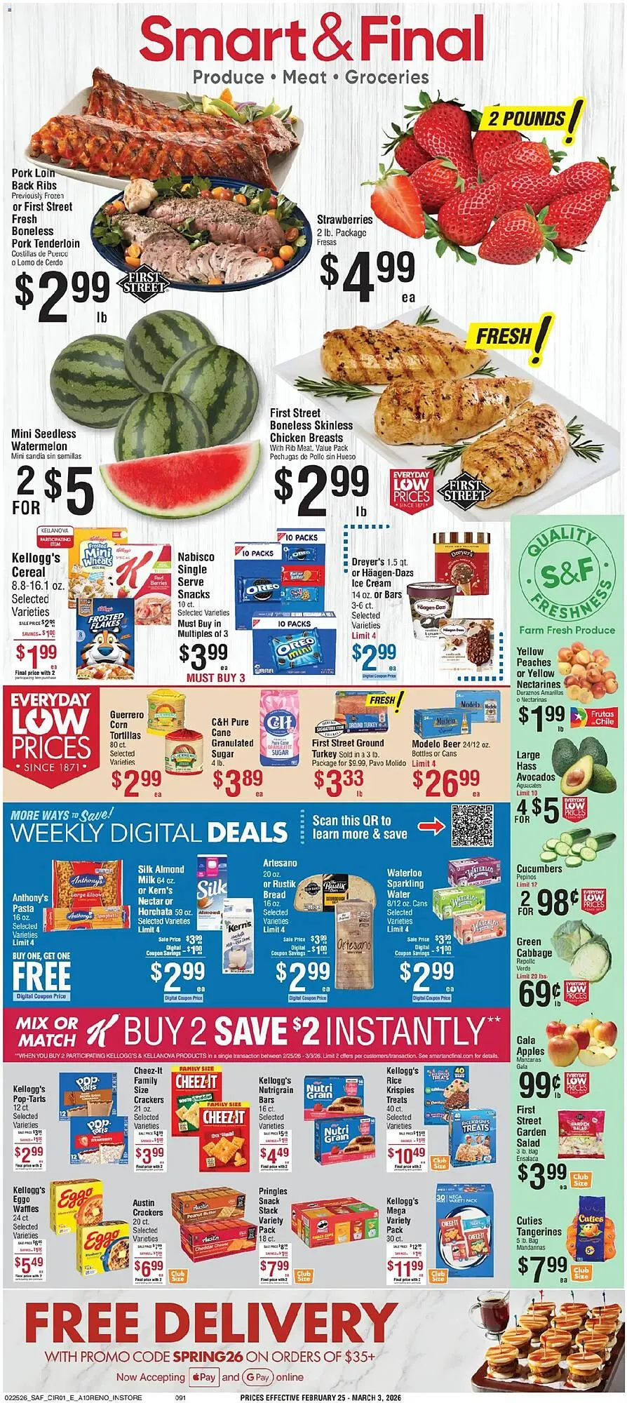 Weekly ad Smart & Final weekly ad from February 25 to March 3 2026 - Page 1