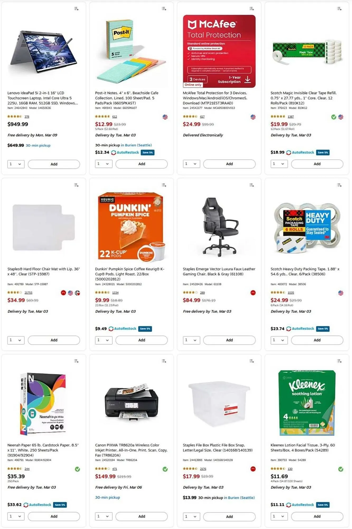 Weekly ad Staples weekly ad from March 3 to March 16 2026 - Page 8