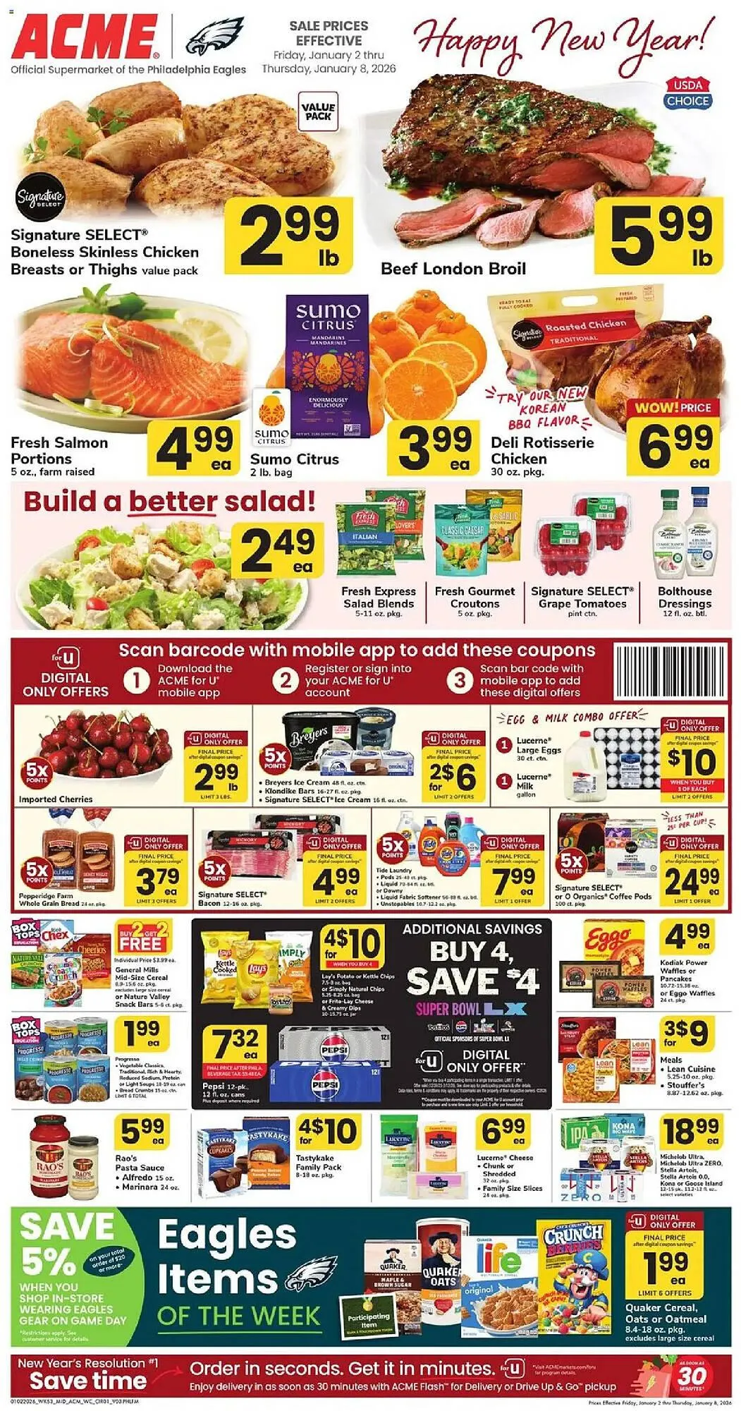 Weekly ad ACME weekly ad from January 2 to January 8 2026 - Page 1