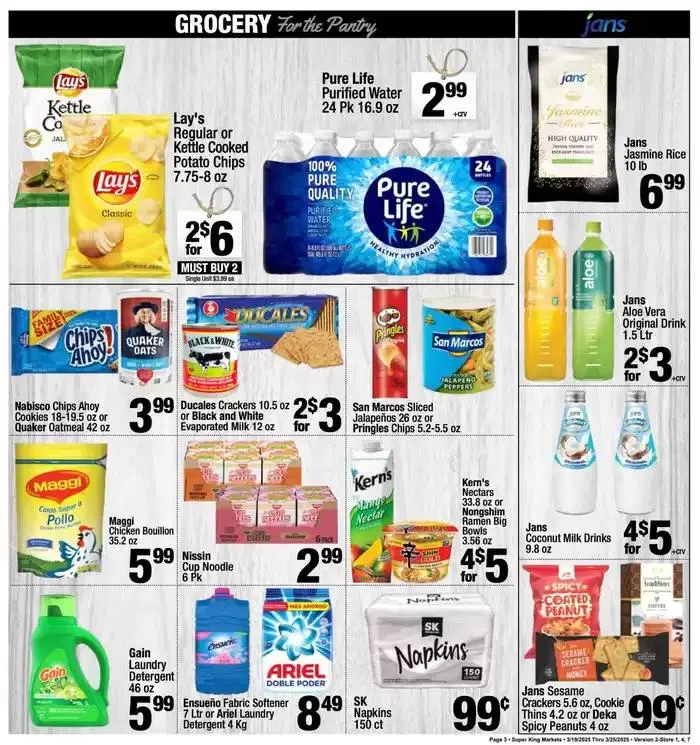 Weekly ad Weekly add Super King Markets from March 19 to March 25 2025 - Page 3