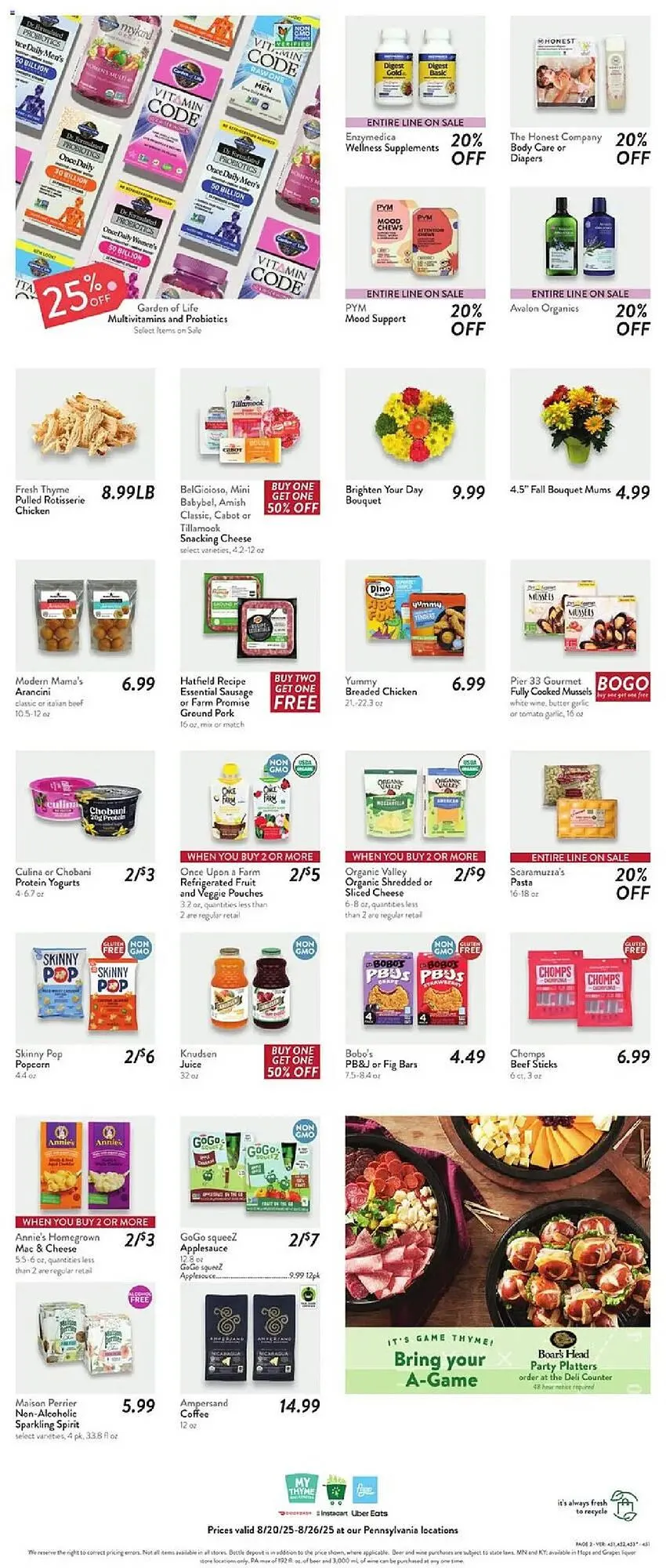 Weekly ad Fresh Thyme Weekly Ad from August 20 to August 27 2025 - Page 6