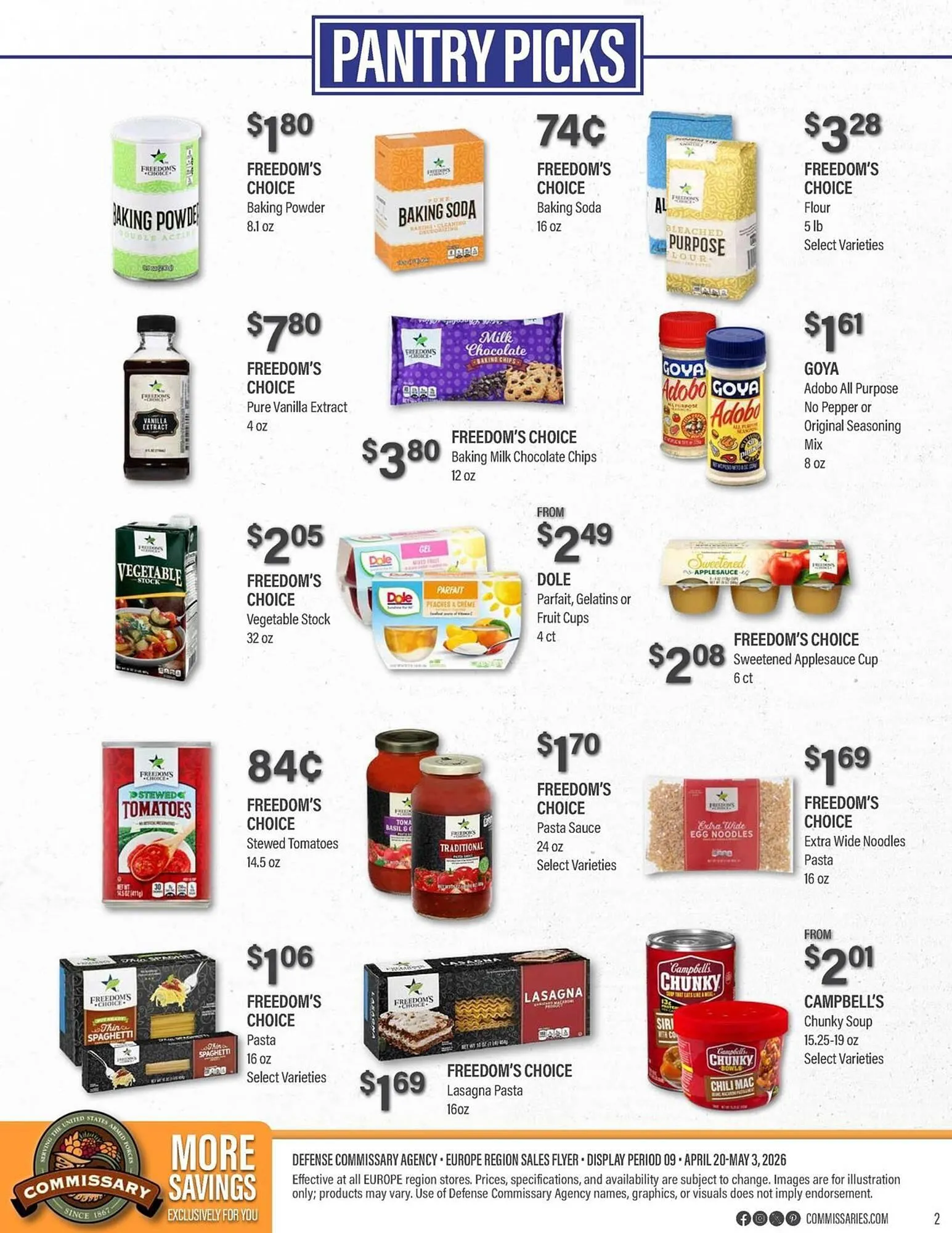 Weekly ad Commissary weekly ad from April 20 to May 3 2026 - Page 2