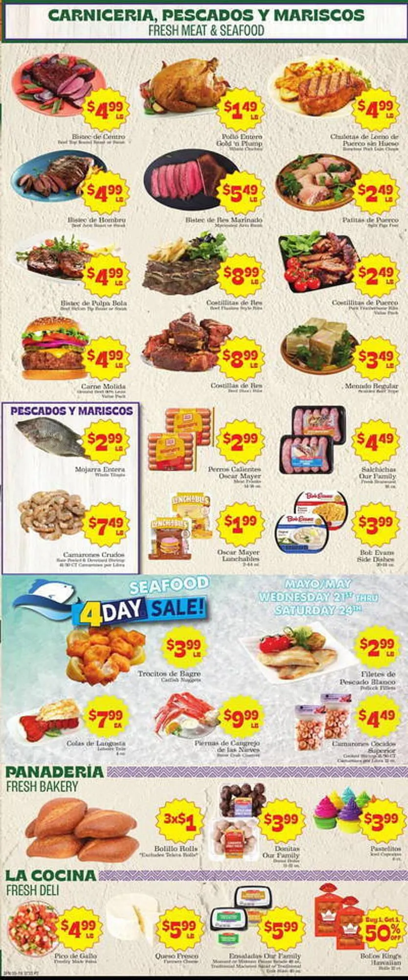 Weekly ad Supermercado Nuestra Familia Weekly Ad from May 18 to May 24 2025 - Page 2