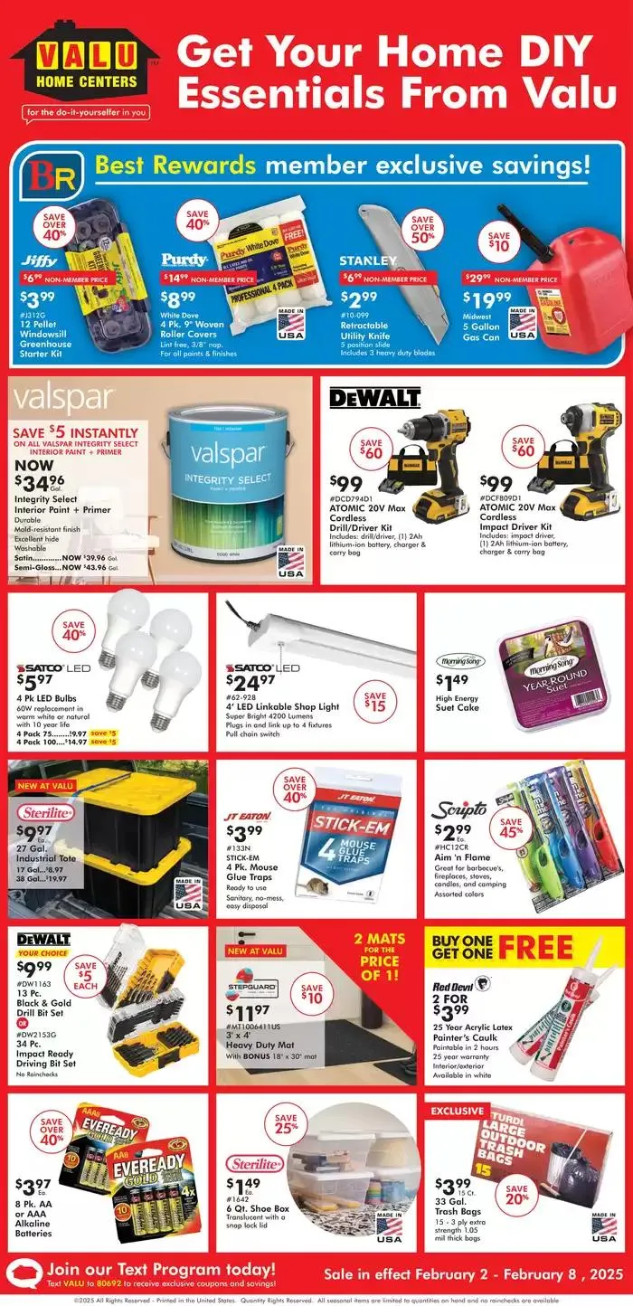Valu Home Centers weekly ad - 1