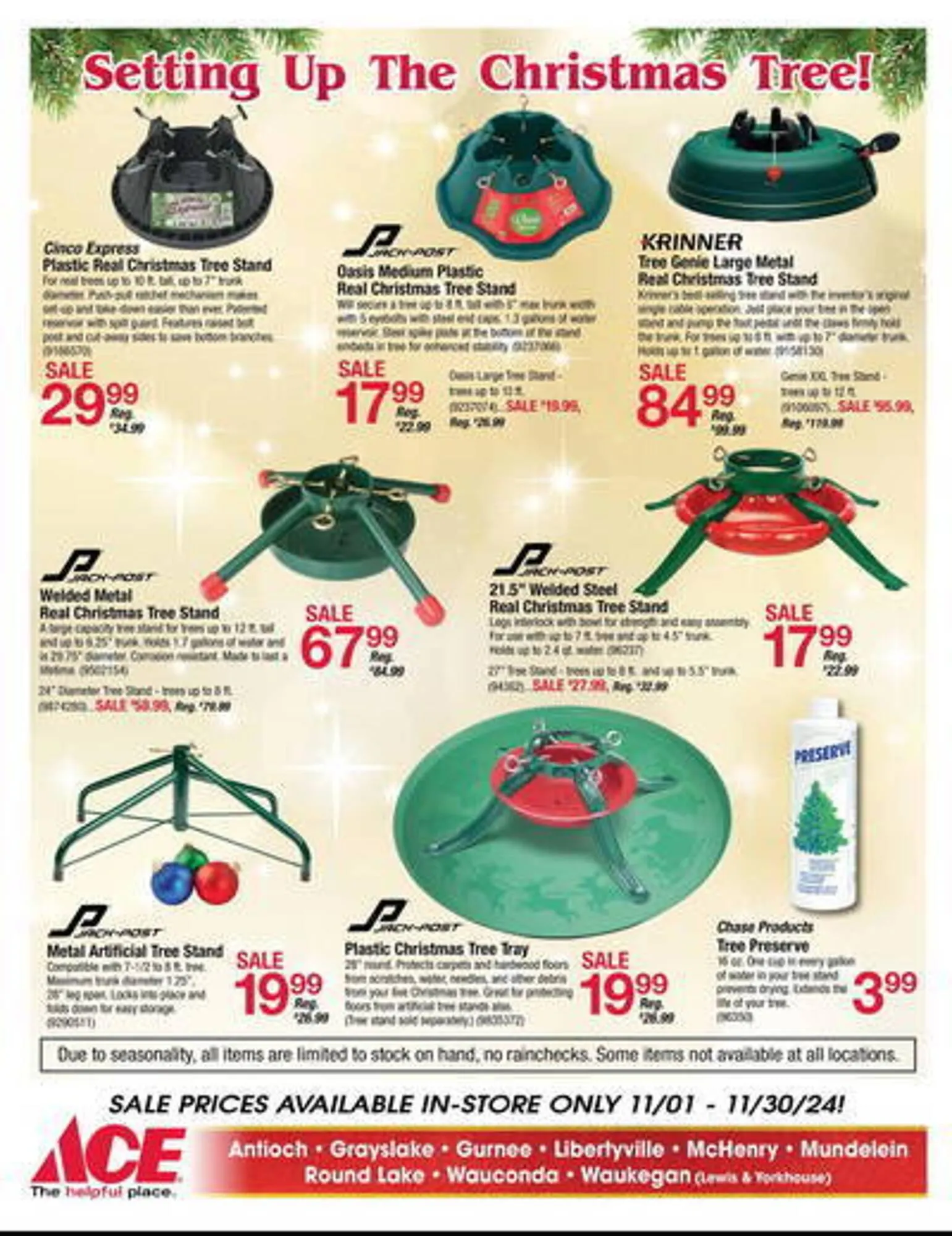 Weekly ad Ace Hardware Weekly Ad from November 1 to November 30 2024 - Page 16