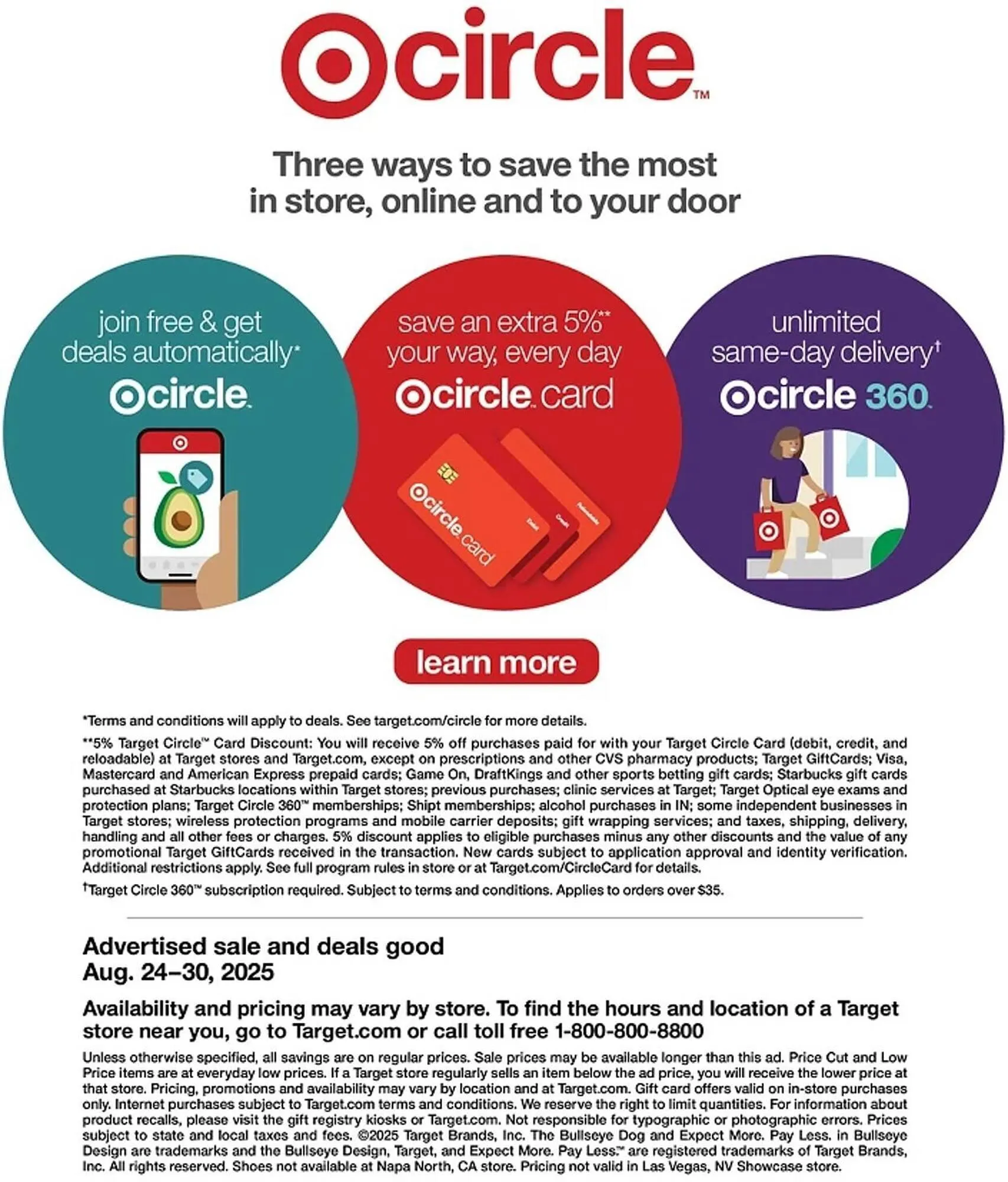 Weekly ad Target Weekly Ad from August 24 to August 30 2025 - Page 45