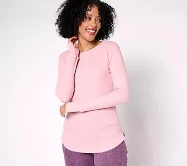 Cuddl Duds Base Layers Cozy Stretch Thermal Long Sleeve Crew