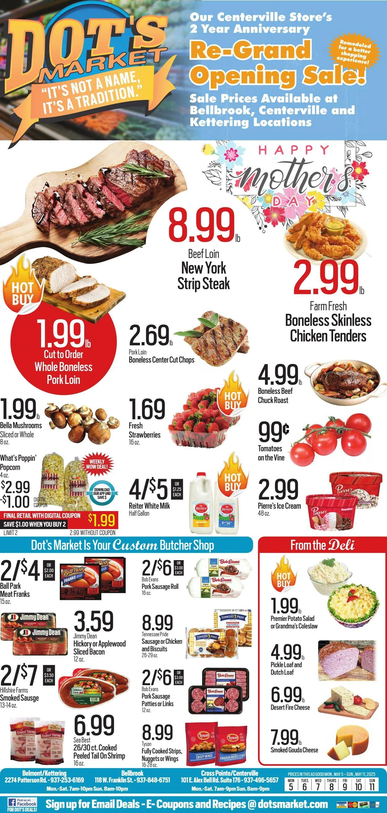 Weekly ad Dot's Market from May 8 to May 22 2025 - Page 1