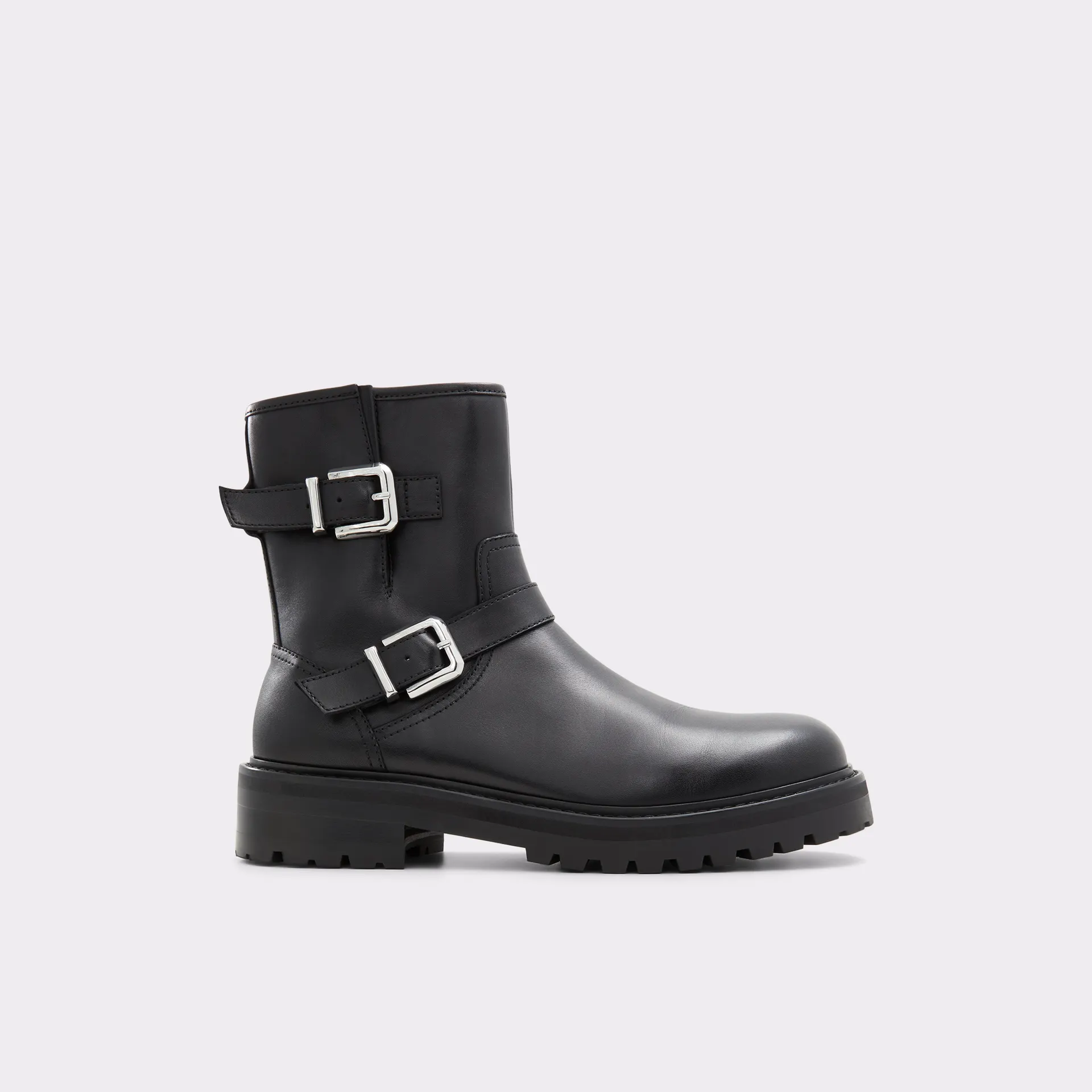 Motorcycle ankle boot - Lug sole