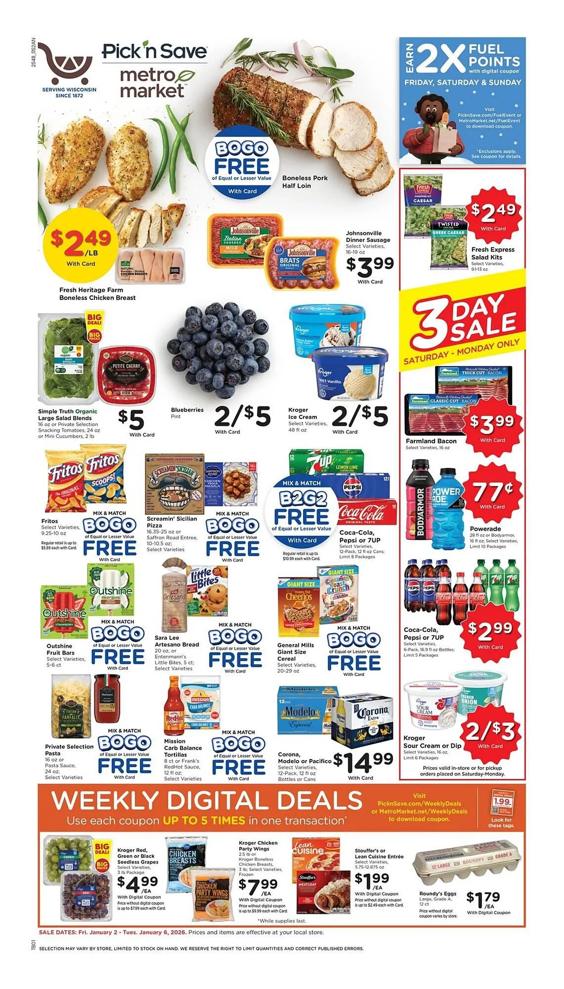 Weekly ad Metro Market weekly ad from January 2 to January 6 2026 - Page 1