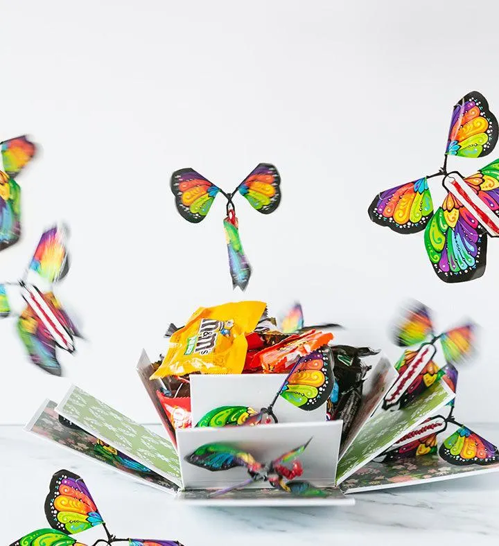 Birthday Cake Explosion Box With Candy Kaboom