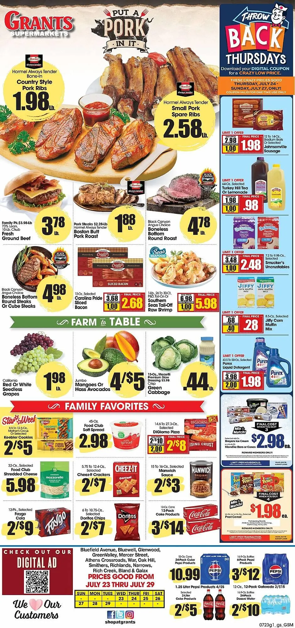 Grants Supermarket Weekly Ad - 1