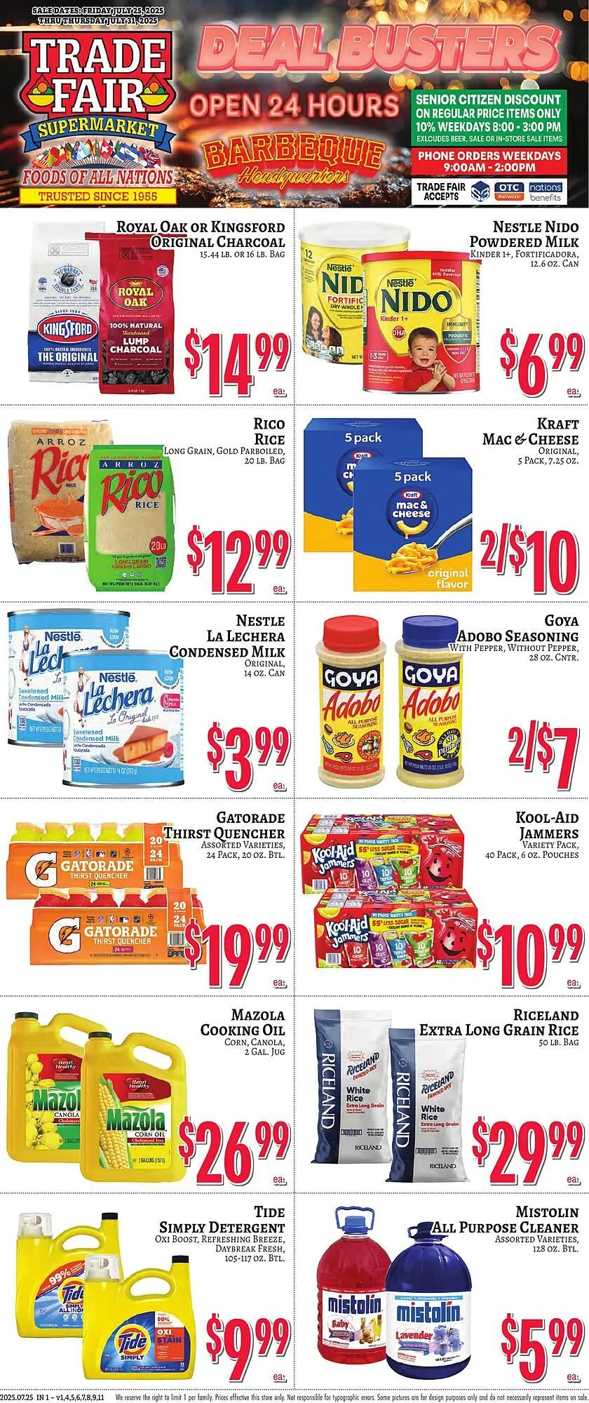 Weekly ad Trade Fair Supermarket Weekly Ad from July 25 to July 31 2025 - Page 2