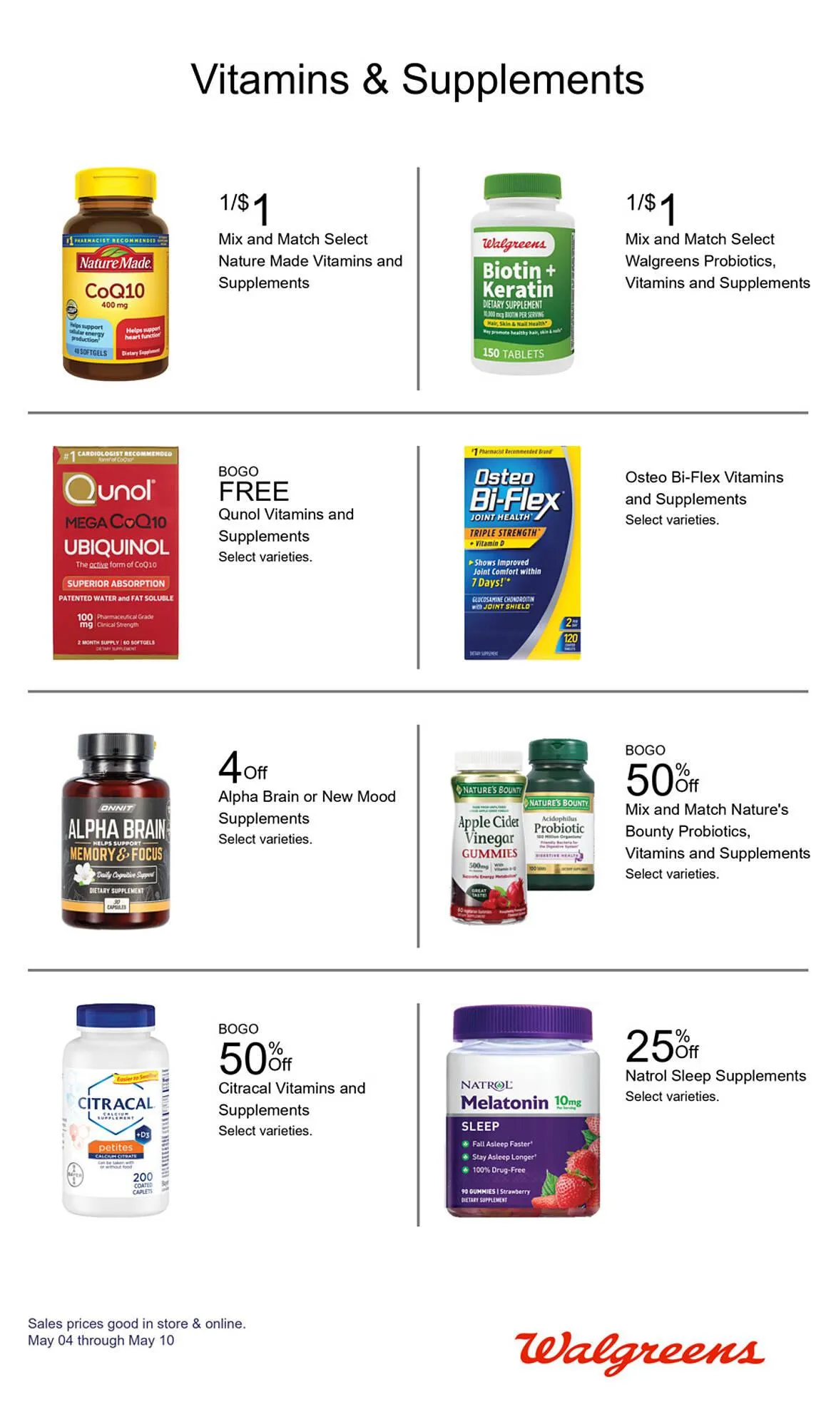 Weekly ad Walgreens Weekly Ad from May 4 to May 10 2025 - Page 8