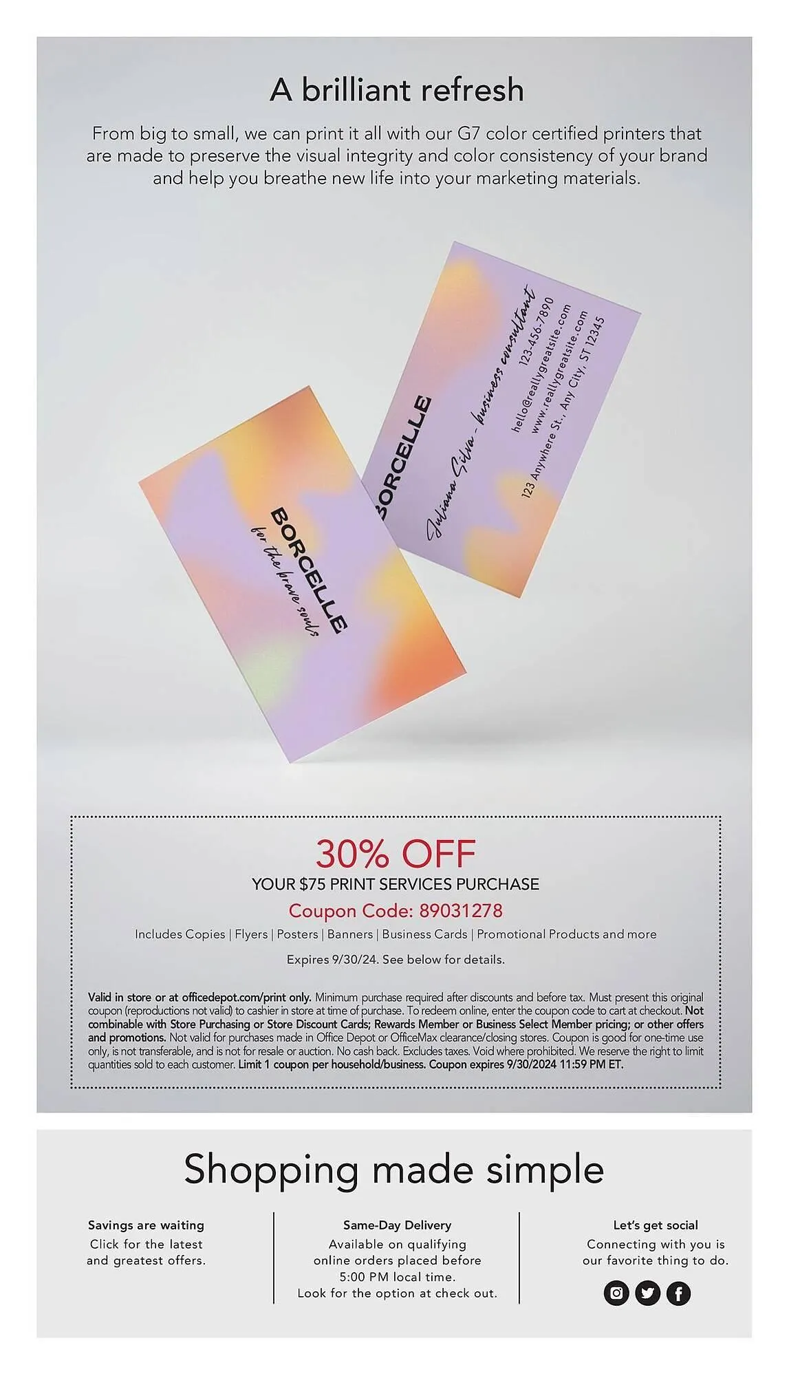 Weekly ad Office Depot Weekly Ad from May 7 to May 13 2025 - Page 24