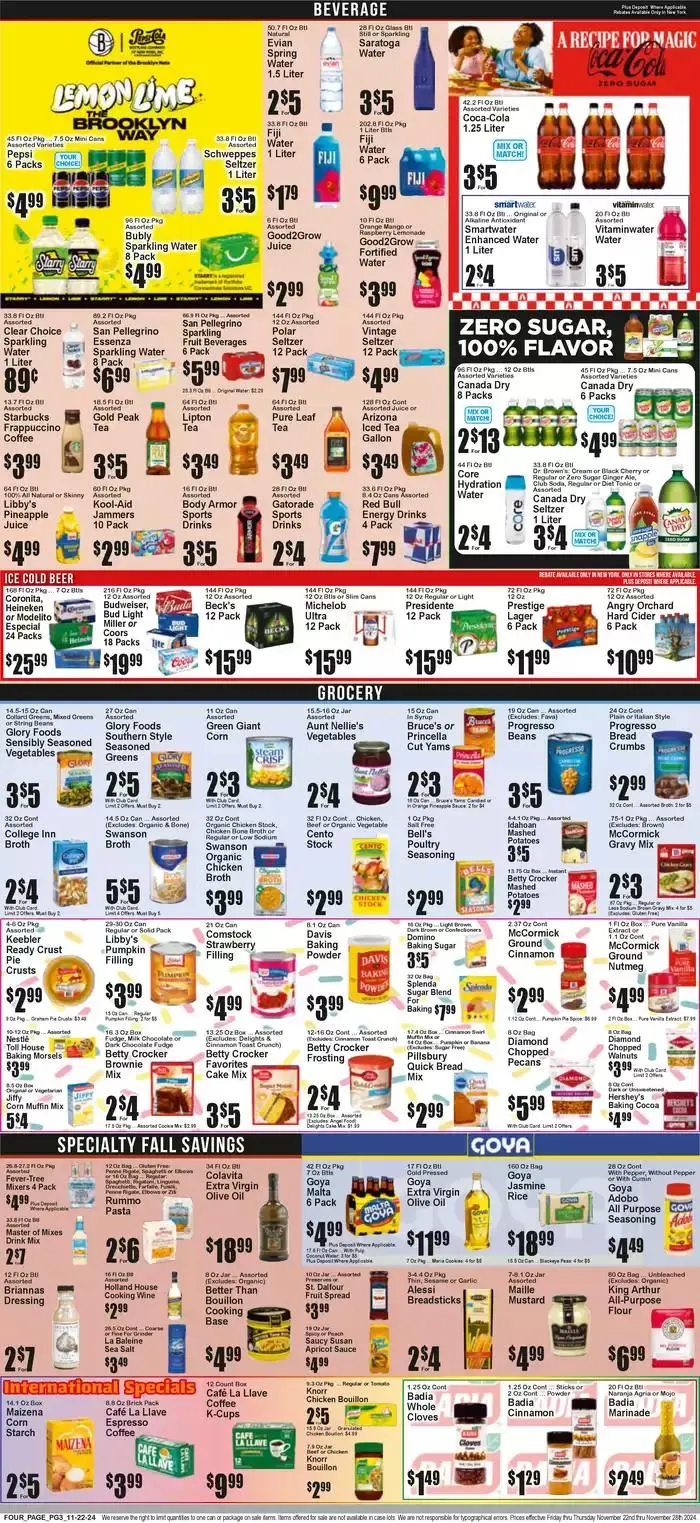 Weekly ad Exclusive deals for our customers from November 22 to November 28 2024 - Page 3