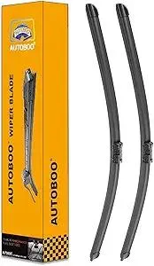 OEM Quality Windshield Wiper Blade Replacement for Chevy Silverado GMC Sierra 2014 2015 2016 2017 2018 -High Performance Original Equipment Front Wipers -Factory OE Style Set of 2