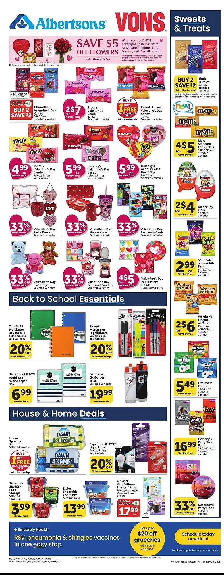 Weekly ad Vons weekly ad from January 14 to January 20 2026 - Page 5