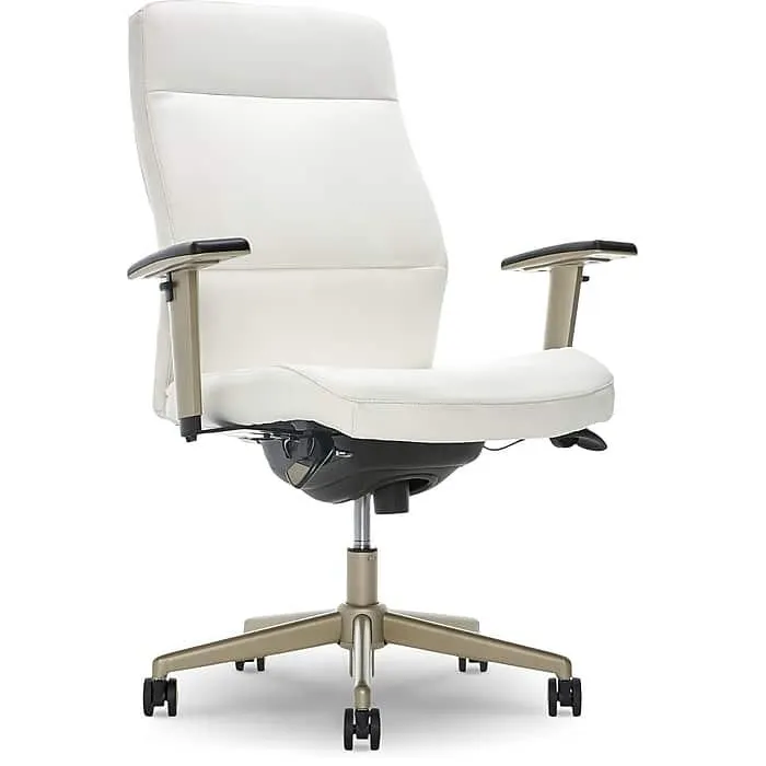 La-Z-Boy Baylor Ergonomic Faux Leather Swivel Executive Chair,