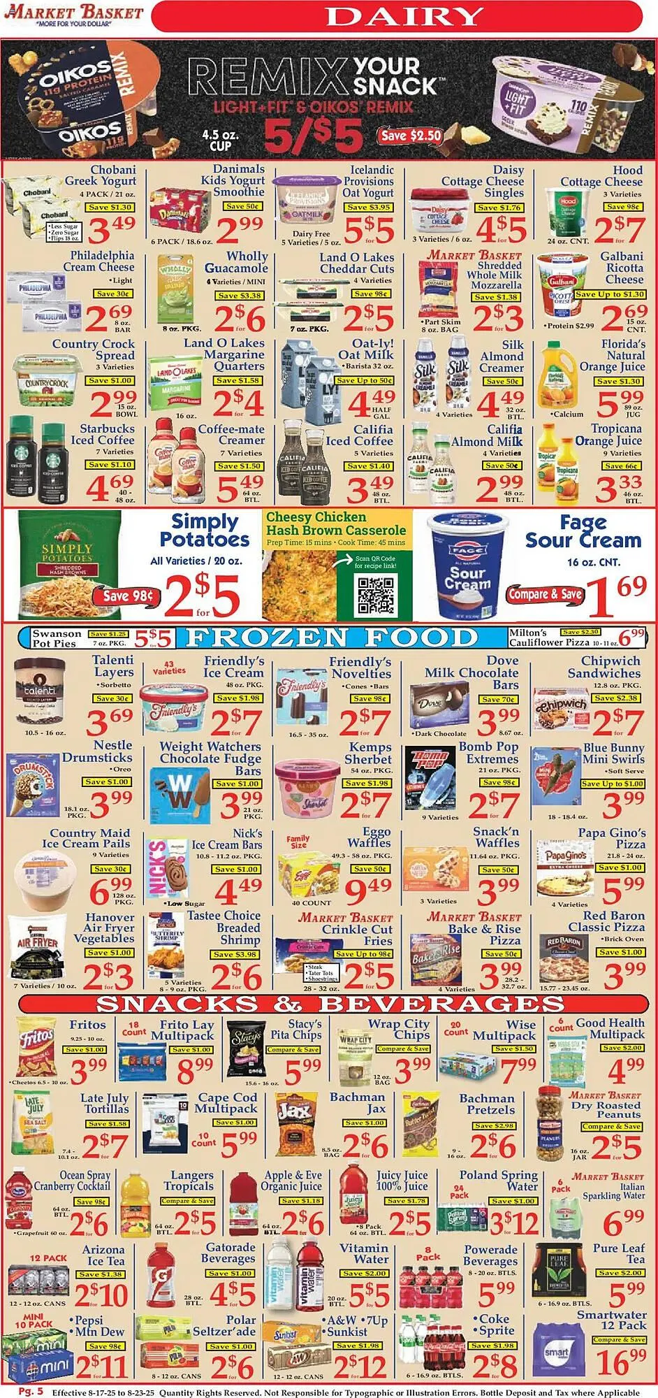 Weekly ad Market Basket Weekly Ad from August 17 to August 23 2025 - Page 5