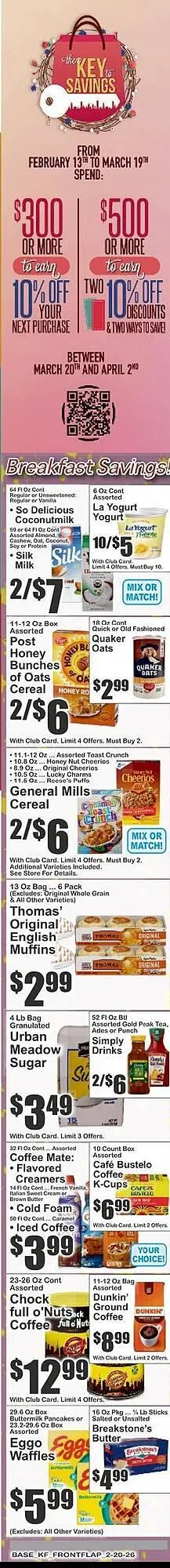 Weekly ad Key Food circular from February 20 to February 26 2026 - Page 2