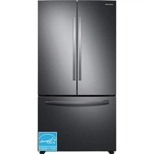28.0 CuFt French Door Refrigerator In Fingerprint Resistant Black Stainless With All-Around Cooling System